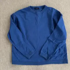 【BACK NUMBER】 長袖カットソー　ブルー　M