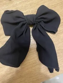 エイミーイストワール 黒リボンバレッタ ヘアアクセサリーのサムネイル