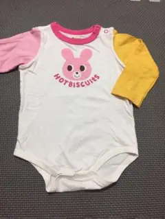 ホットビスケッツ ロンパース 80
