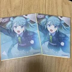 プロセカ 色紙 59A 特訓前 初音ミク 2枚