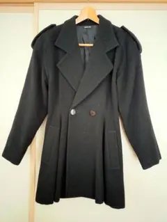 ピンキー＆ダイアン　プライベートレーベル　コート　ブラック　日本製