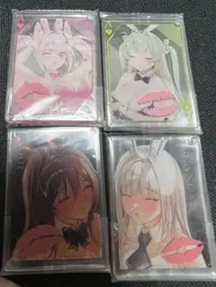 一番くじ　NIKKE J賞　幸運の口づけチャーム　4種セット