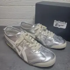 Onitsuka Tiger MEXICO 66 TGRS シルバー 23.5 - メルカリ