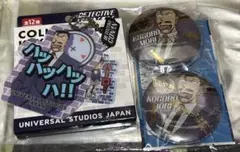 毛利小五郎 USJ 缶バッジ キーホルダー