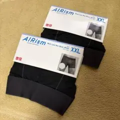ユニクロ エアリズム メッシュボクサーブリーフ ローライズ 前閉じ XXL 2枚