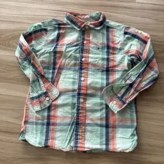 TOMMY HILFIGER チェック柄長袖シャツ 6