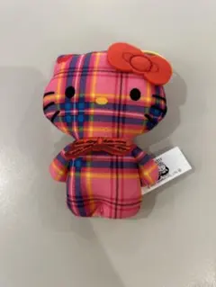 ハローキティ　ハッピーセット　タータンチェック