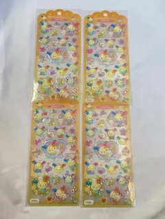 【24h匿名発送】ウサハナ ドロップジェリーシール 4枚 セット サンリオ 公式