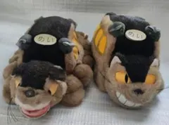 となりのトトロ　ねこバスぬいぐるみ 2つセット