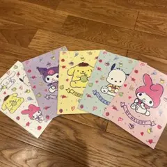 サンリオキャラクター メモ帳 5冊セット