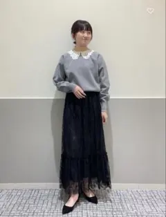 【24AW】green label relaxing 2WAY レース スカート