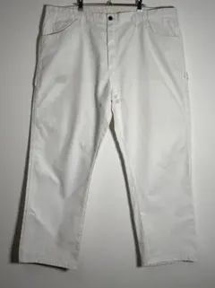 Dickies ディッキーズ W44 ペイントフェード　極太　ペインターパンツ
