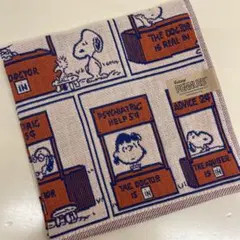 PEANUTS スヌーピー フレンズ レトロ 三重 ガーゼ タオル ハンカチ B