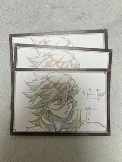 鬼滅の刃 ufotable dining おすそ分けポストカード 童磨 3枚