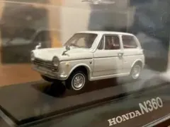 Nコロ　エブロ EBBRO 1:43 ホワイト　ホンダ　N360ミニカー