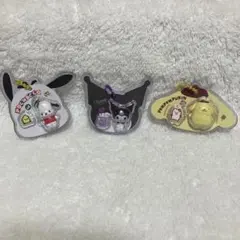 ポチャッコ・クロミちゃん・ポムポムプリン アクリルキーホルダー3個セット