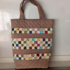 パッチワークトートバッグ