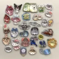 255 ボンボンドロップシール　立体シール　フレークシール　キャラクター