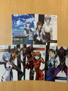 【非売品】ローソン限定オリジナル エヴァンゲリオン クリアファイル全１６種