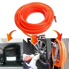 送料無料#新品#エアーホース 約20m エアコイル エアーツールの接続エアホース