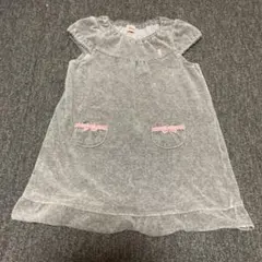 ミキハウス リーナちゃん ベロア ワンピース バレリーナ