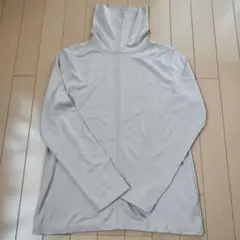 THE SHOP TK ベージュ ハイネック 長袖トップス　Mサイズ