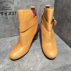 【ほぼ未使用】ヴィヴィアンウエストウッド アンクルストラップ ブーツ 37