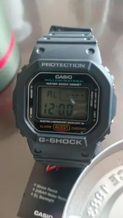 CASIO/G-shock/DW-5600E-1VER/EU 黒