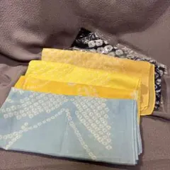 ハンカチ　有松絞　未使用　保管品　6枚