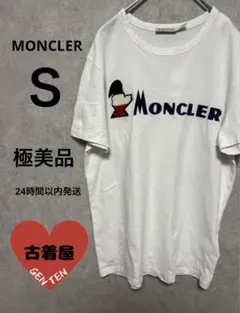 MONCLER モンクレール ロゴ刺繍 Tシャツ ホワイト 正規品　モンダック