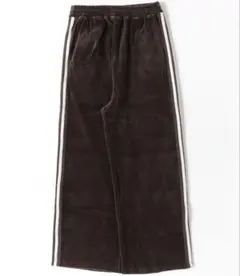 anuke Velour Track Pants チャコールグレー 36 - メルカリ
