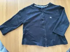 BURBERRY ブラック 薄手カーディガン 120A