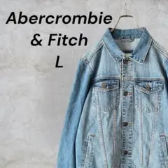 アバクロンビー&フィッチ デニムジャケット Gジャン Lサイズ
