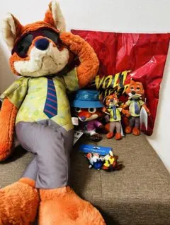 ニック・ワイルド セット　ディズニー　ズートピア