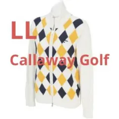Callaway ゴルフウエア　アウター　ニット　ジップアップセーター　メンズ