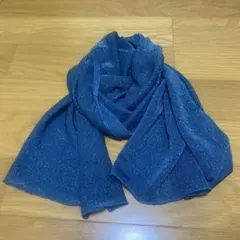 レディース　ストール ラメ　無地