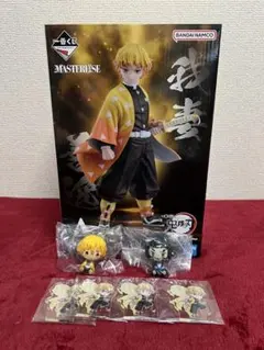 一番くじ 鬼滅の刃 雷の兄弟 A賞 我妻善逸 D賞ちょこのっこ セット おまけ付