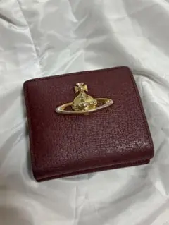 Vivienne Westwood 三つ折り財布 がま口 バーガンディ - メルカリ