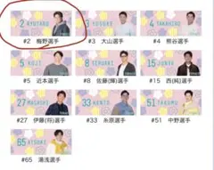 阪神タイガース TORACOタオル(梅野)・トートバッグセット