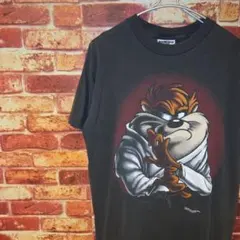 90s ルーニー・テューンズ　タズマニアデビル　Tシャツ
