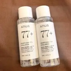 【新品未使用】anua 77+ Heartleaf 77 トナー 40ml ×2