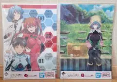 エヴァンゲリオン 一番くじ ビジュアルシート 綾波レイ