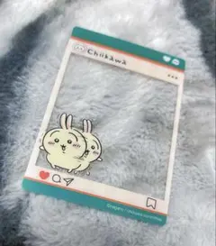 ちいかわ ケチャップ パスタスナック カード うさぎ