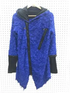 ゴス 古着　ALGONQUINS クラッシュダメージ　ロングパーカージャケットのサムネイル