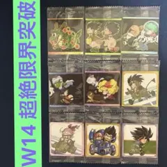 W14 超絶限界突破 ★ ドラゴンボール シールウエハース 超戦士シールZ