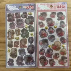 名探偵コナン うるちゅるシール 2種類セット 正規品