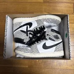 NIKE AIR JORDAN 1 ホワイトセメント 箱付き