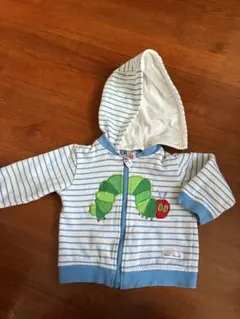 Eric Carle はらぺこあおむしフード付きトレーナー 90