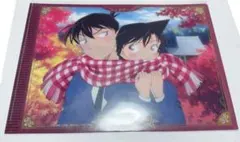 名探偵コナン　工藤新一　毛利蘭　クリアファイル　マフラー