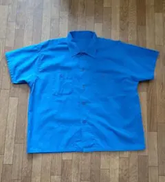 tuki 原田服飾研究所 0106 BLOUSES サイズ2 ブルー